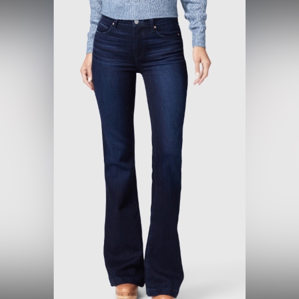 NWT Paige Genevieve High Rise Flare Jeans
